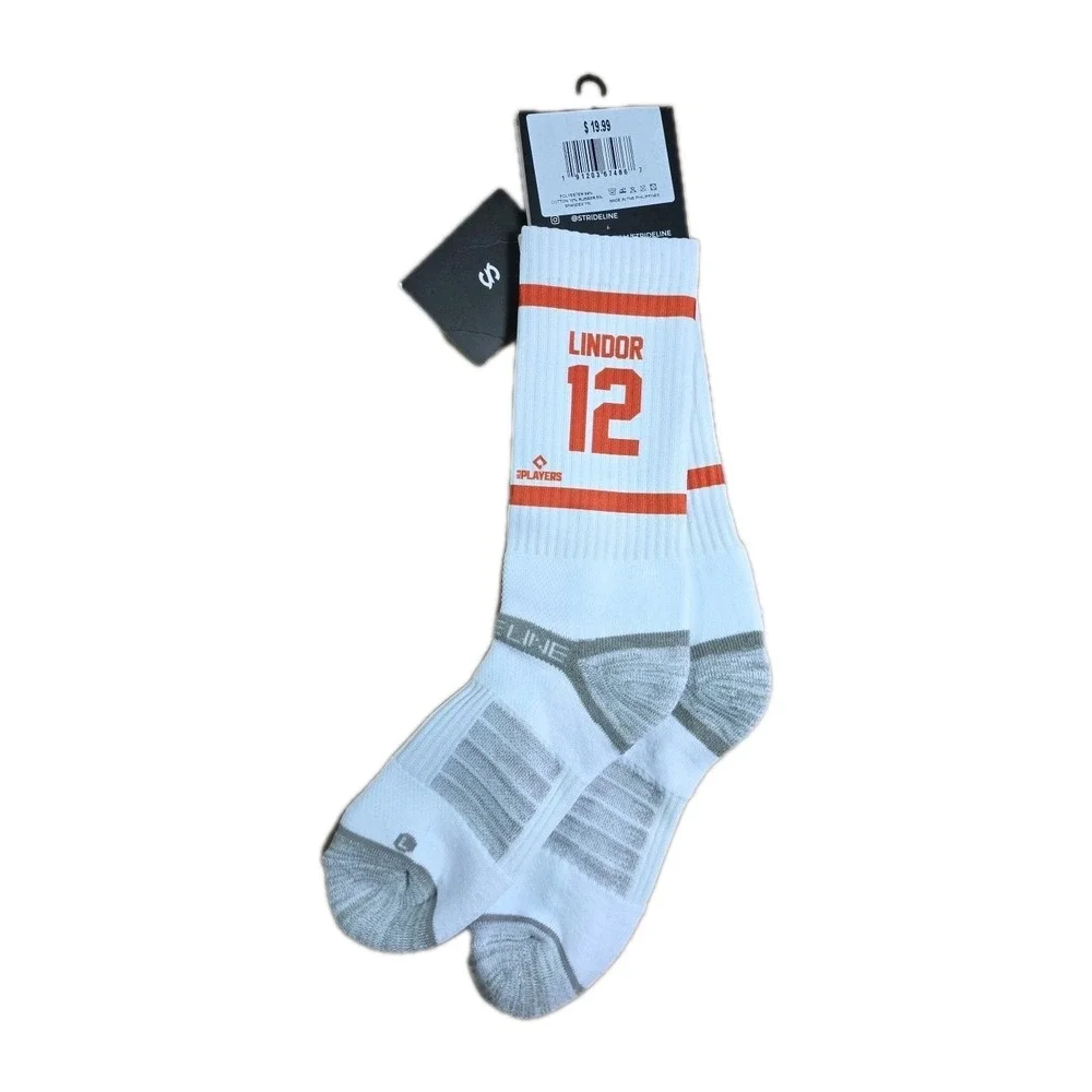 New York Mets MLB PLAYERS CHOICE SOCKS FRANCISCO LINDOR LARGE NWT‎